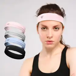 Новая мужская и женская повязка головная для йоги спортивная противоскользящая Эластичный Напульсник для бега дышащая повязка для волос