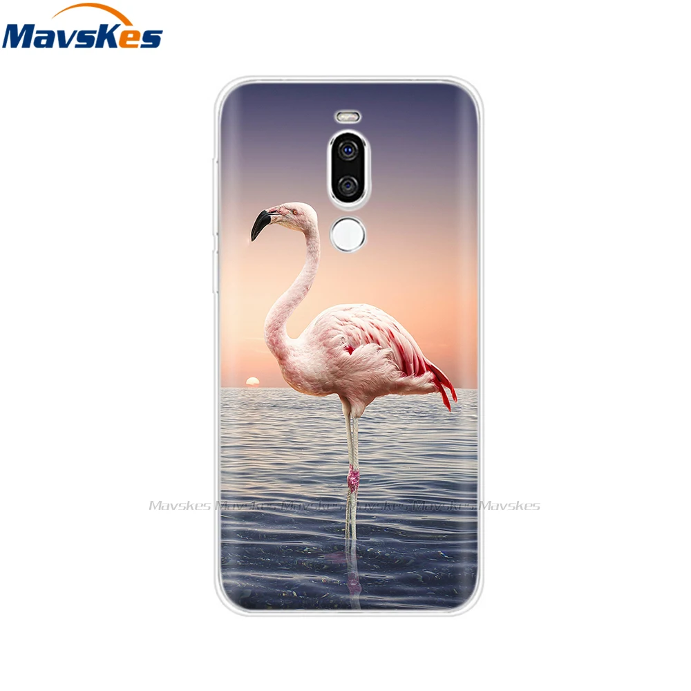 Cases For Meizu Back Cover For Meizu X8 X 8 Flowers Cat Patterned Phone Shell Cover Soft TPU Silicone Protective Cases Fundas Coque For Meizu X8 cases for meizu black Cases For Meizu