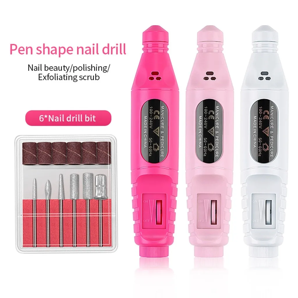 Обновленный инструмент для ногтей, ручка для шлифовки ногтей, usb-кабель, портативное устройство для лака для ногтей, maquillaje mujer maquiagem Professional completa