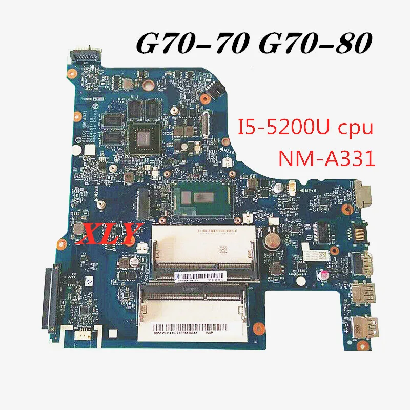 FOR Lenovo G70-70 B70-80 laptop motherboard I5-5200U CPU independent graphics card NM-A331 comprehensive test | Компьютеры и офис