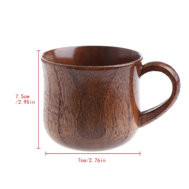 Прямая поставка деревянная чашка первобытный ручной работы из натурального дерева кофе пиво сок молоко чай Кружка