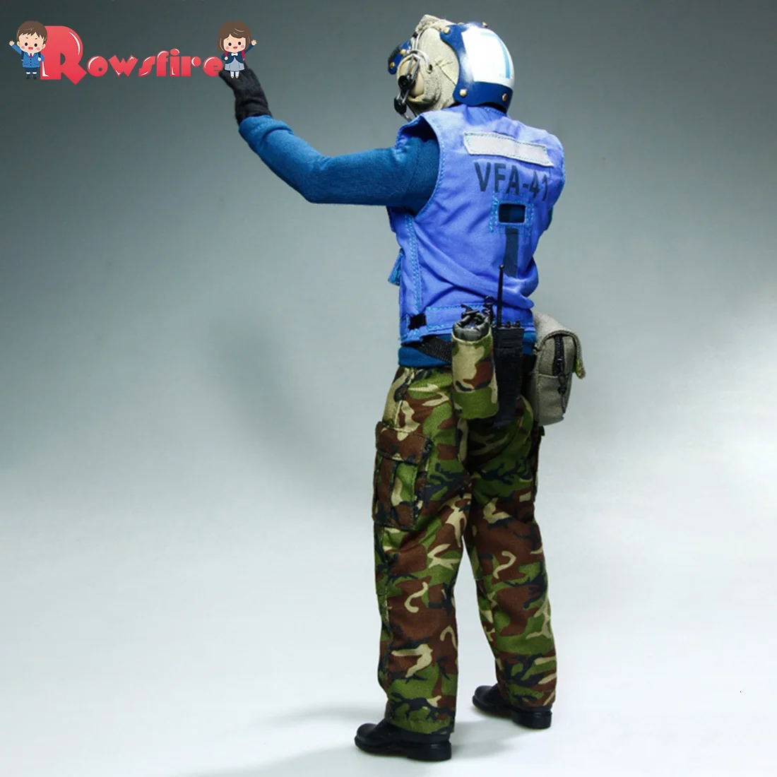 

VeryHot Soldier Model Suit Aircraft Handler Clothes Set for 1/6 12" Soldier Model(Body and Head Not Included)