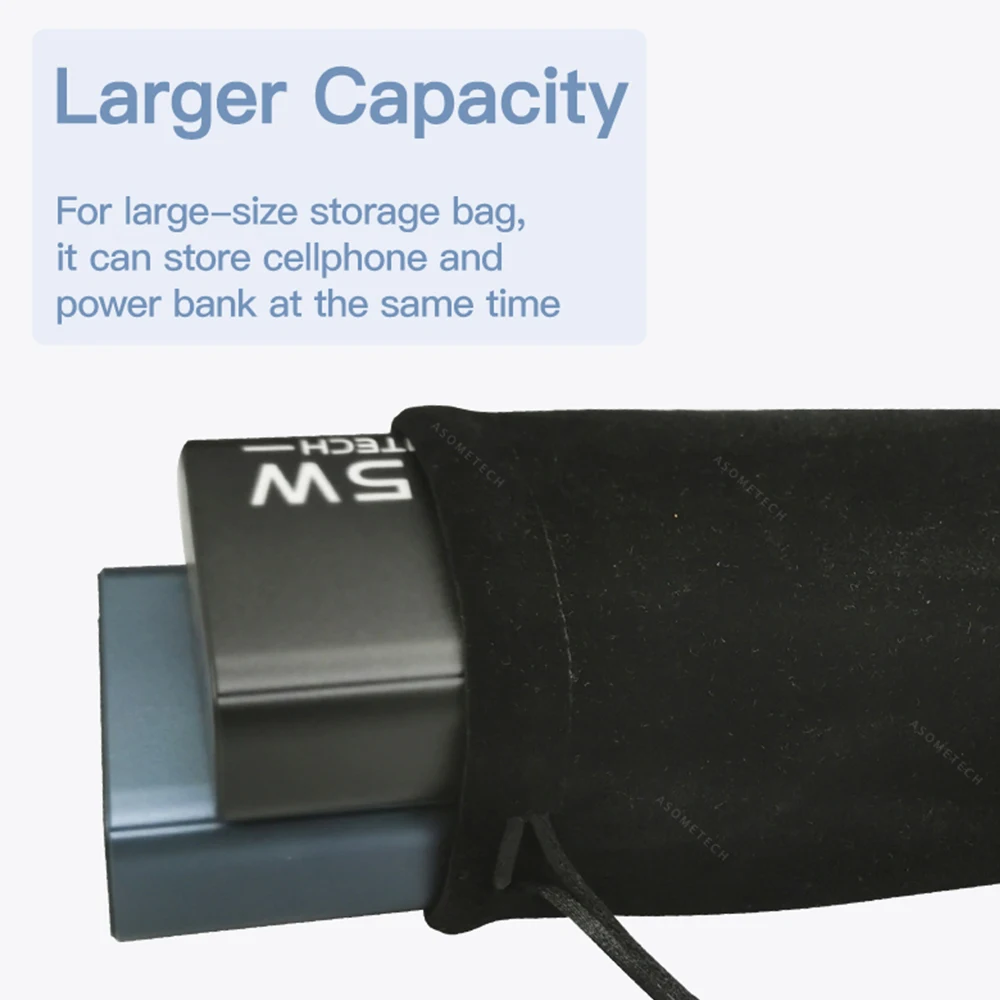Power Bank Case Phone Pouch Mobile Phone Protection Travel Portable Storage Bag Soft Pouch Case Accessories power bank case