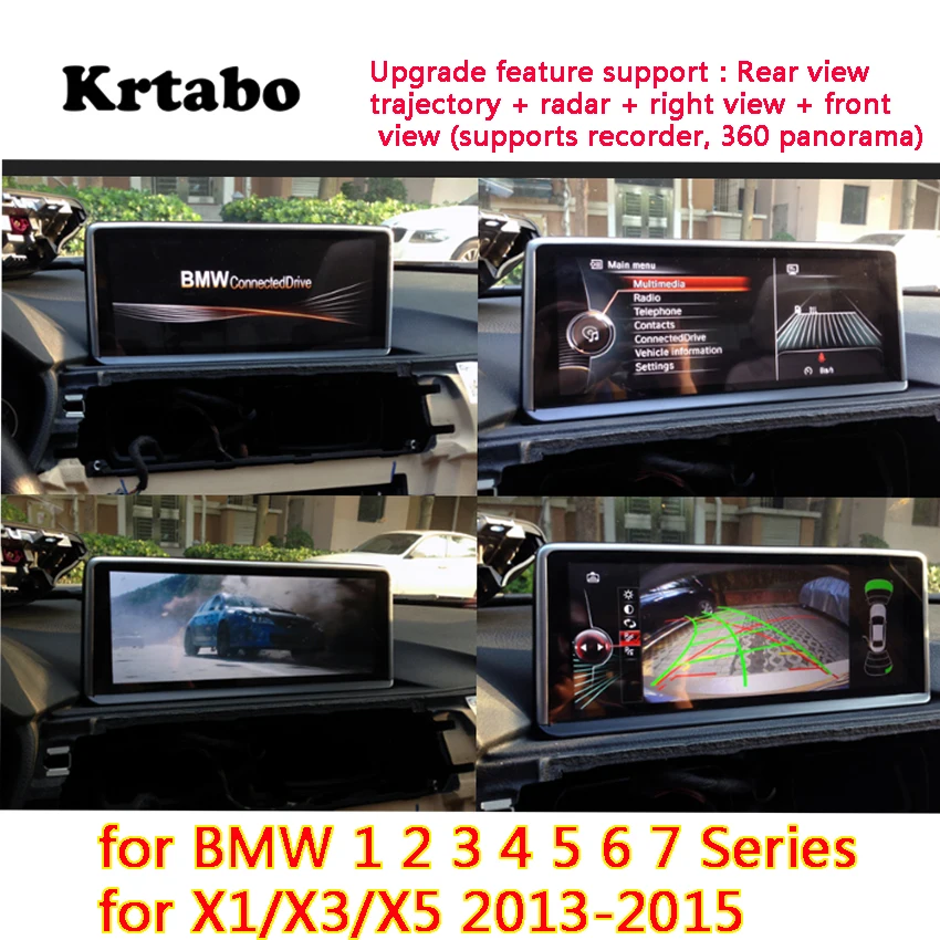 For BMW X1/X3/X5 2013~2015 Original screen HD reversing image driving ...