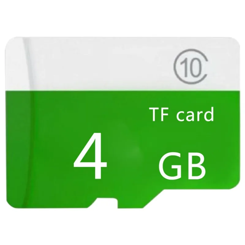 4G Зеленый цвет превосходный класс 10 Micro SD карты костюм для телефона карты памяти для камеры с кардридером и чехлом 1 Гб-64 Гб - Цвет: 4G