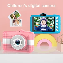 

2022 Child Camera Digital Camera 3.5 inch Cute Cartoon Camera Toys Children Birthday Gift 12MP 1080P Photo Video Camera For Kids