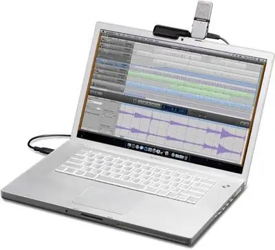 Go Mic on Laptop full view