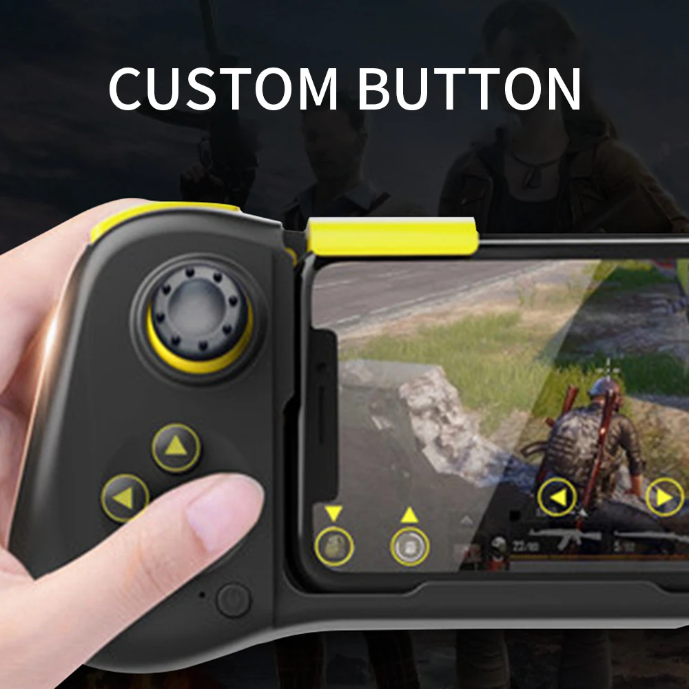  Wireless Bluetooth Joystick For PUBG Mobile Gamepads Trigger Controller For IOS Extendable Mobil Ga