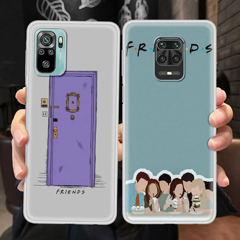 Best Friends Forever TV Case For Xiaomi Redmi Note 9S 8 Pro 9 10 5G 8T 7 9C 9A K40 9T Frosted Matte 7A 8A Soft Phone Cover Funda