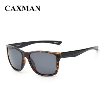 

CAXMAN Polarized Sunglasses for Men Women Mirrored Flash Lens Driving Sports Designer Sun Glasses Rectangular Square Frame