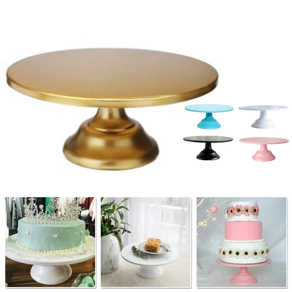 Cake Display Stand Cupcake Holder Removable Party Decor Round Iron Wedding Birthday Kitchen Dining Bar Tower Table