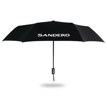 

For Dacia Sandero Stepway R4 Xplore Techroad Streetway Comfort Car Accessories Fully Automatic Compact Folding Umbrella