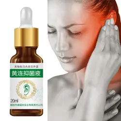 Ear Acute Otitis Drops Chinese Herbal Medicine For Ear Tinnitus Sore Deafness Healt Caring J2V2