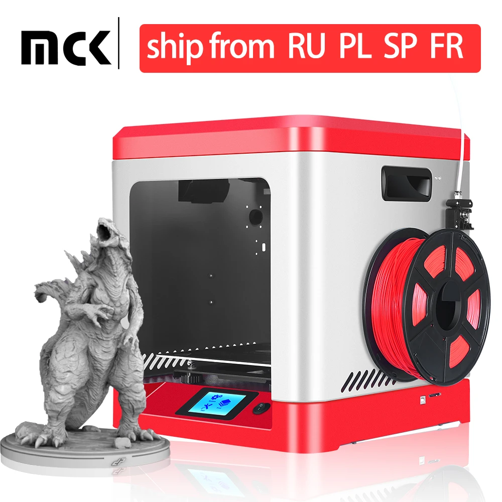 MCK M 2000 3D принтер новый дизайн полная металлическая модель предварительно