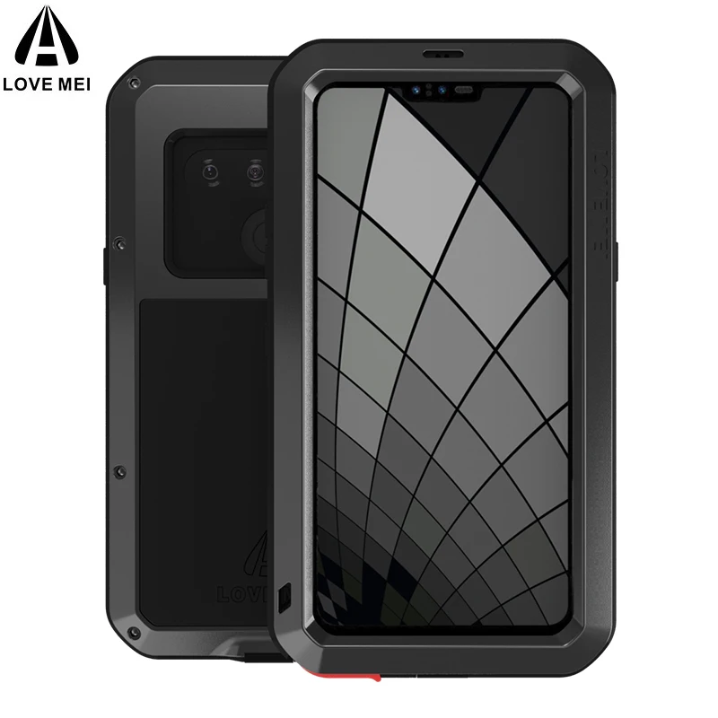 

Cases For LG G7 G8S thinQ Luxury Doom Armor Duty Waterproof Shockproof Metal Aluminum Phone Cover For LG G6 ThinQ Three cameras