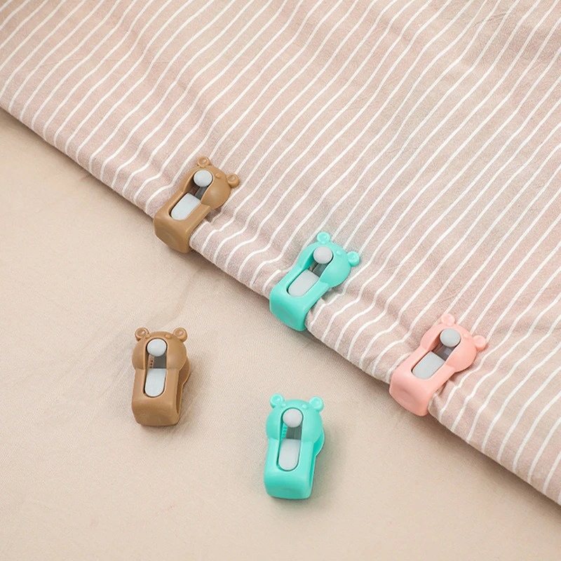 4pcs Clips For Bed Sheet Quilt Cover Fastener Antislip Duvet Sheet