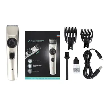 

Professional Electric Men Hair Clippers Beard Trimmer Barber Grooming Kit Rechargeable Cordless Haircut Machine