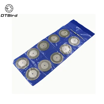 

10pcs 50mm Cutting Disc Diamond Grinding Wheel Disc Circular Saw Blade brasive Mini Drill Dremel Rotary Tool Accessories