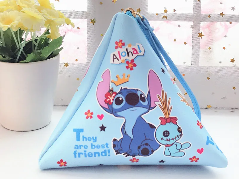 Disney Микки принцесса Стич монета милый pu кошелек леди Макияж ручной клатч мультфильм макияж сумка для хранения