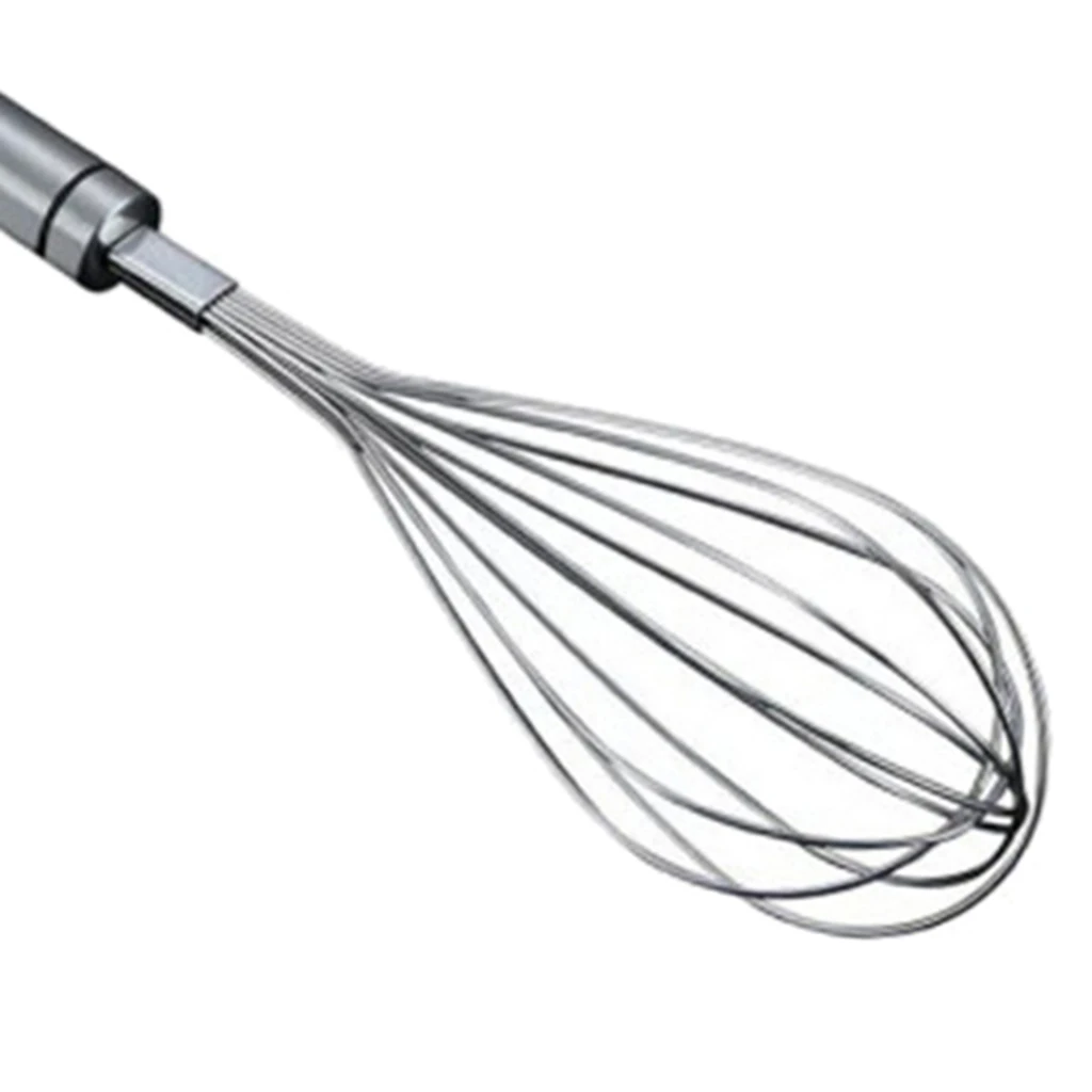 Stainless Steel Whisk 29.5cm Wire Whisk Egg Beater For Baking Blending