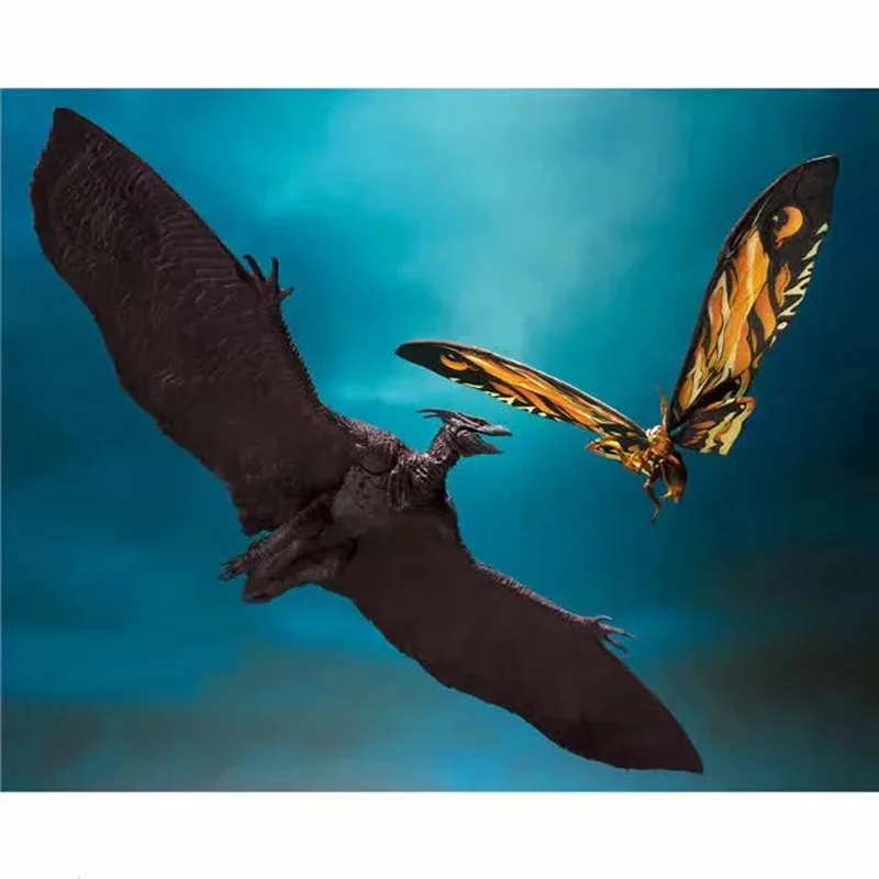 Экшн-фигурка из ПВХ Gojira Rodan Vs. Mothra Коллекционная модель игрушки | Игрушки и хобби