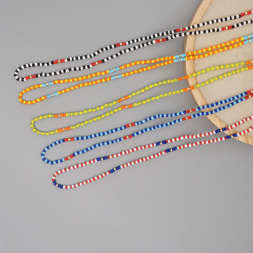 

Geometric Necklace Mask Chain Holder Lanyard Beads Beaded Chain Anti-lost Landyard Glasses Chains Mask Accessories