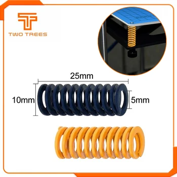 

4pc/10pcs 3D Printer Parts Spring Heated Bed 10*25MM Hot Plate 3D Printer Accessories Reprap Imported For Ender 3 CR10 MK2B MK2A