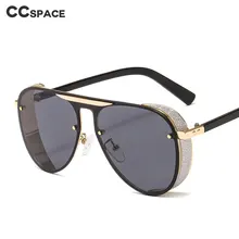 46192 Pilot One Lens роскошные солнцезащитные очки для мужчин и женщин модные UV400 очки