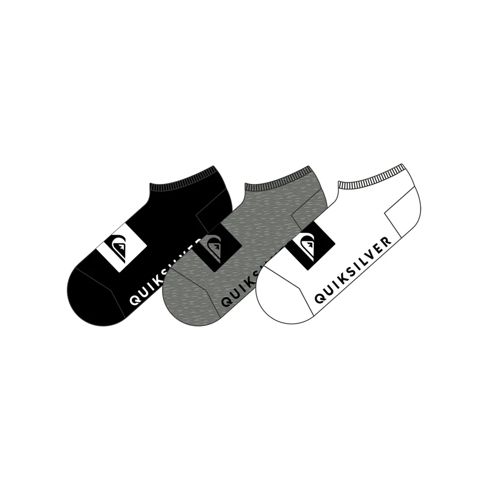 Носки Quiksilver 3ANKLE PACK M SOCK AST EQYAA03667-AST |
