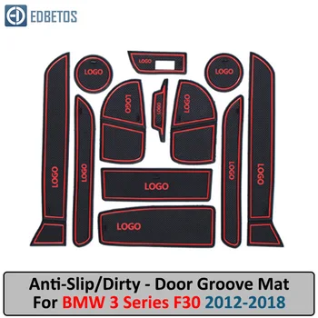 

Door Groove Mat For BMW 3 Series F30 2012 2013 2014 2015 2016 2017 2018 Anti-Slip Mat Gate Slot Coaster Gel Pad Rubber Mat