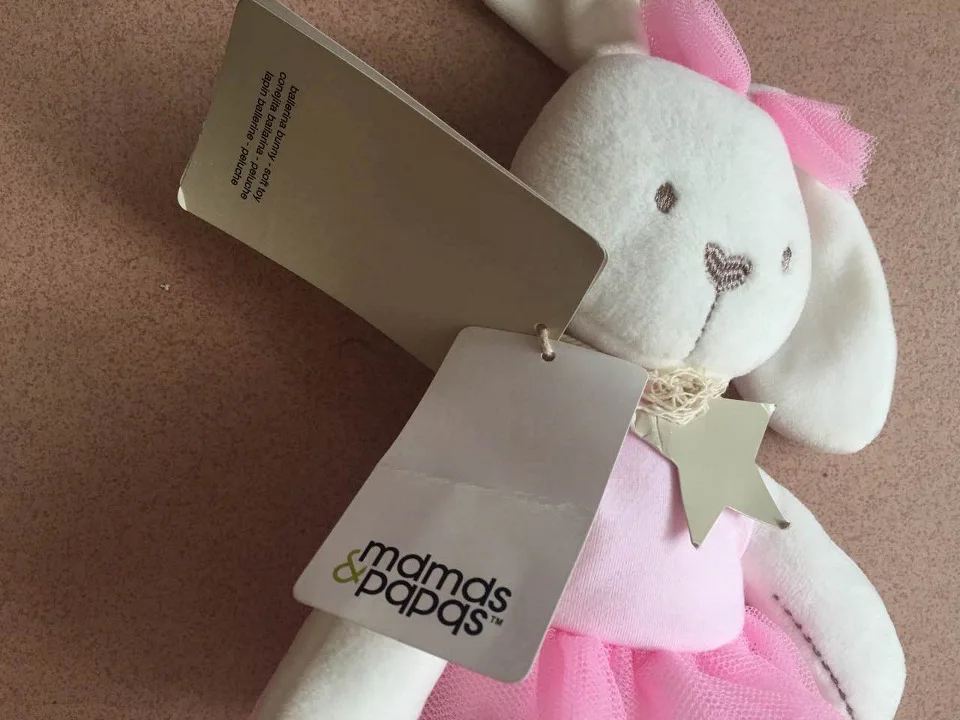 Новая стильная розовая юбка Mamas с кроликом и белым кроликом