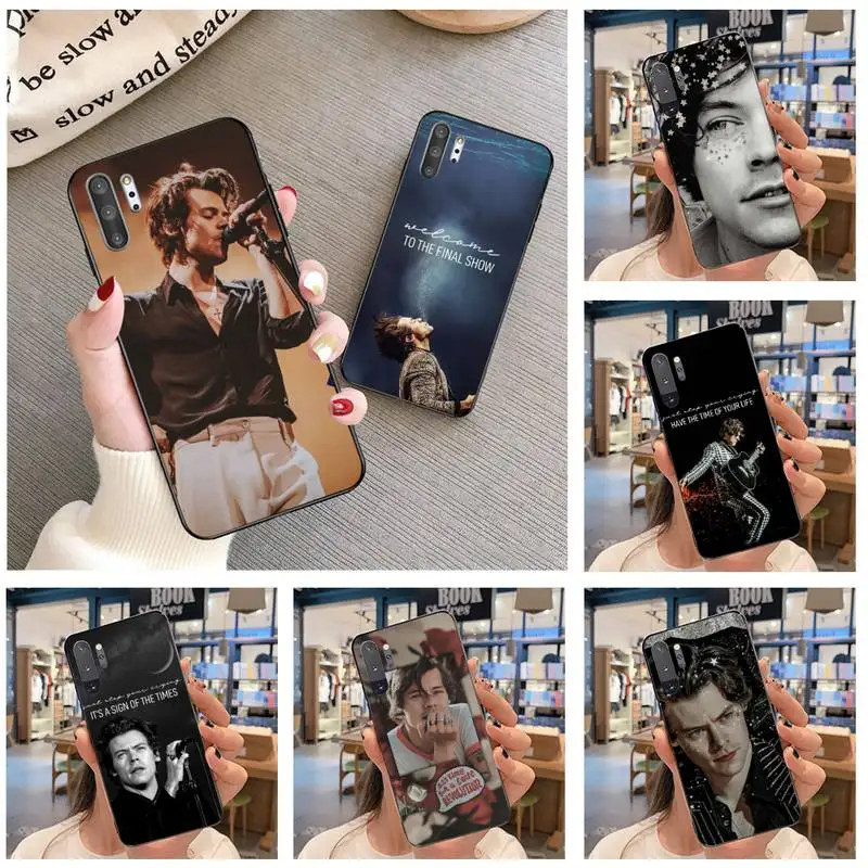 Горячая Певица Гарри стили одно направление чехол для телефона Samsung Galaxy Note20 ultra 7 8
