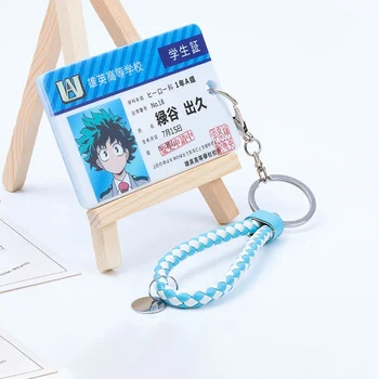 

Card Cover With Keyring Chain Fashion Card Bag Bank Credit Card Holder Plastic Cute Cartoon Student ID Bus Card Pass Holder