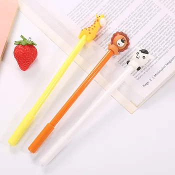 

Giraffe Gel Pen Korean Stationery Cool Pens Black Ink Gel Pen Novelty Kawaii Pens Cute Stationary Supplies Office Accessories