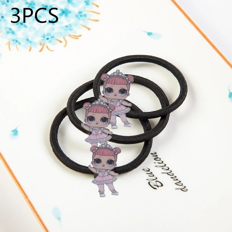 3-3pcs 4 шт./компл. для маленьких девочек повязка на голову для малышей с Микки-Маусом и бантом Детские аксессуары для волос заколки изображением русалки, купальный костюм с добавлением конского волоса; клип - Цвет: 3-3pcs
