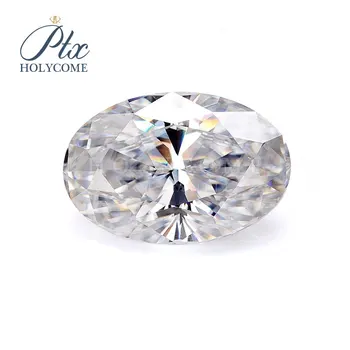 

Special Cut DEF color oval shape 8*12mm moissanite for engagement ring
