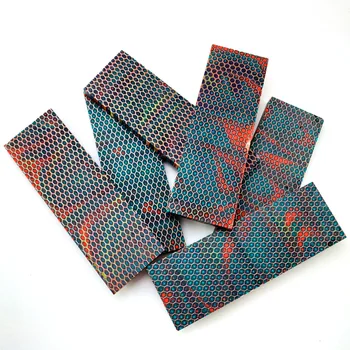

TOtrait C-Tek Knife handle DIY material plate Resin material Snake grain Honeycomb pattern Slingshot handle