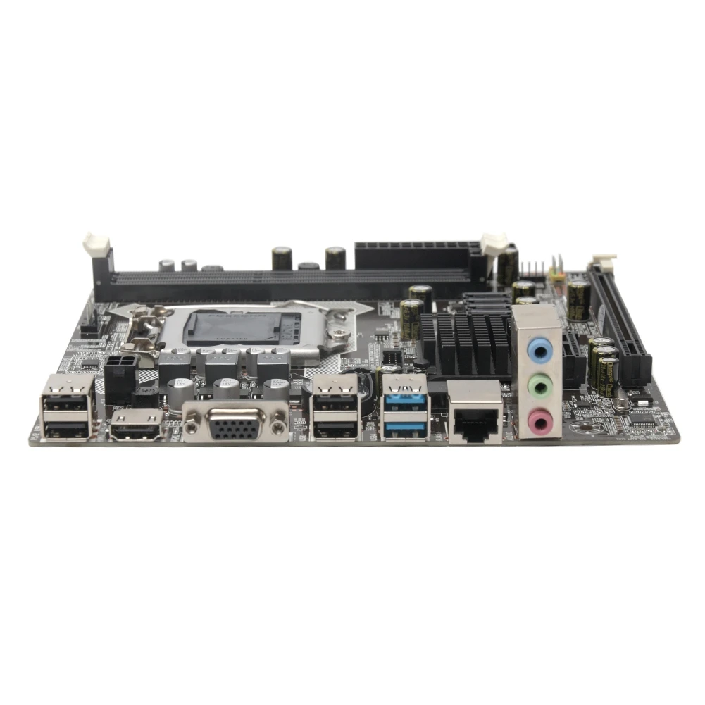 H81 LGA 1150 материнская плата разъем LGA1150 Micro ATX настольный USB 3,0 двухканальный 16 ГБ DDR3 для Xeon Intel i3 i5 i7