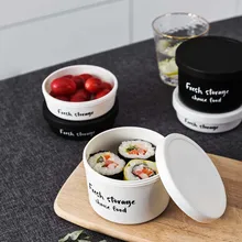 Кухонное Хранение продуктов контейнер с крышками сохранение свежести Печатный герметичный контейнер бытовые злаки сушеный прибор для хранения фруктов бак