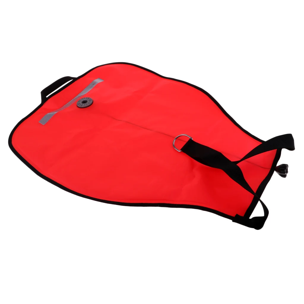 High Visibility Compact Lift Bag with Dump Valve Gear Underwater Scuba Diving Work 50lbs Scuba Diving 50lb Lift Bag