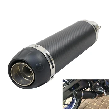 

Motorcycle Exhaust Muffler Carbon Fiber Sliding Exhaust Muffler