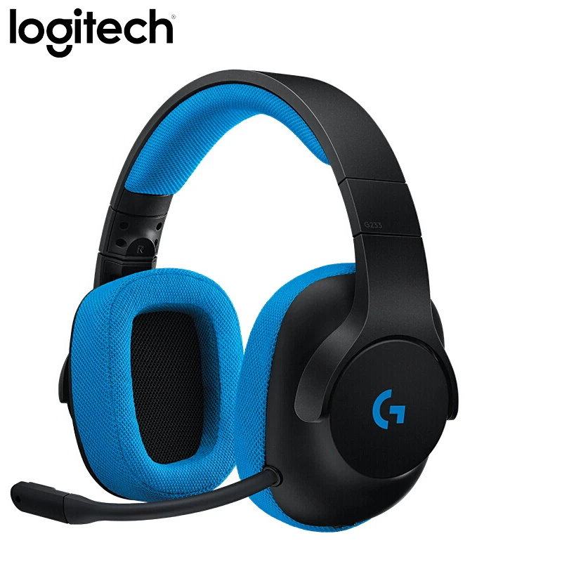 Игровая Проводная гарнитура logitech G233, проводное управление, наушники, планшеты для ПК, PS4, Xbox One, смартфоны, гарнитура для видеоигр