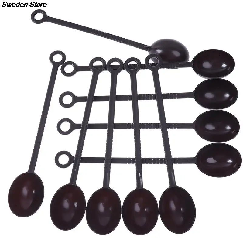 10pcs Measuring Spoon Teaspoon Coffee Sugar Scoop Cake Baking Coffee Milk Tea Measure Tool Cook Tools Kitchen Accessories kitchen measuring spoons measuring spoon set electronic measuring spoon measuring cup and spoon set
