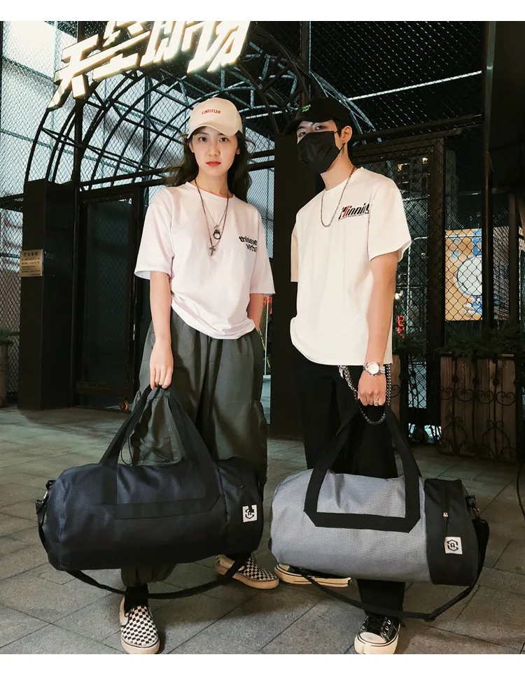 New Style Training Package Sports Large Capacity Travel Shoulder Handbag Swimming Gym Bag Manufacturers Direct Selling
