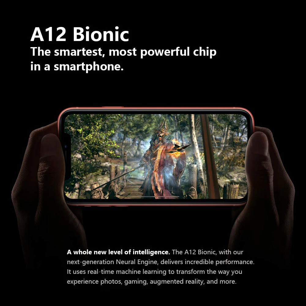  Original Apple iPhone XR Smartphone 6.1-inch Retina HD IPS Display A12 Bionic CPU 64GB /128GB ROM I
