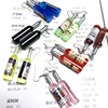 JWEIJIAO Resin Wine Bottle Dangle Earrings For Women 2021 Red,Yellow,Blue 7 colors random label Drop Earrings Simulation Jewelry 1