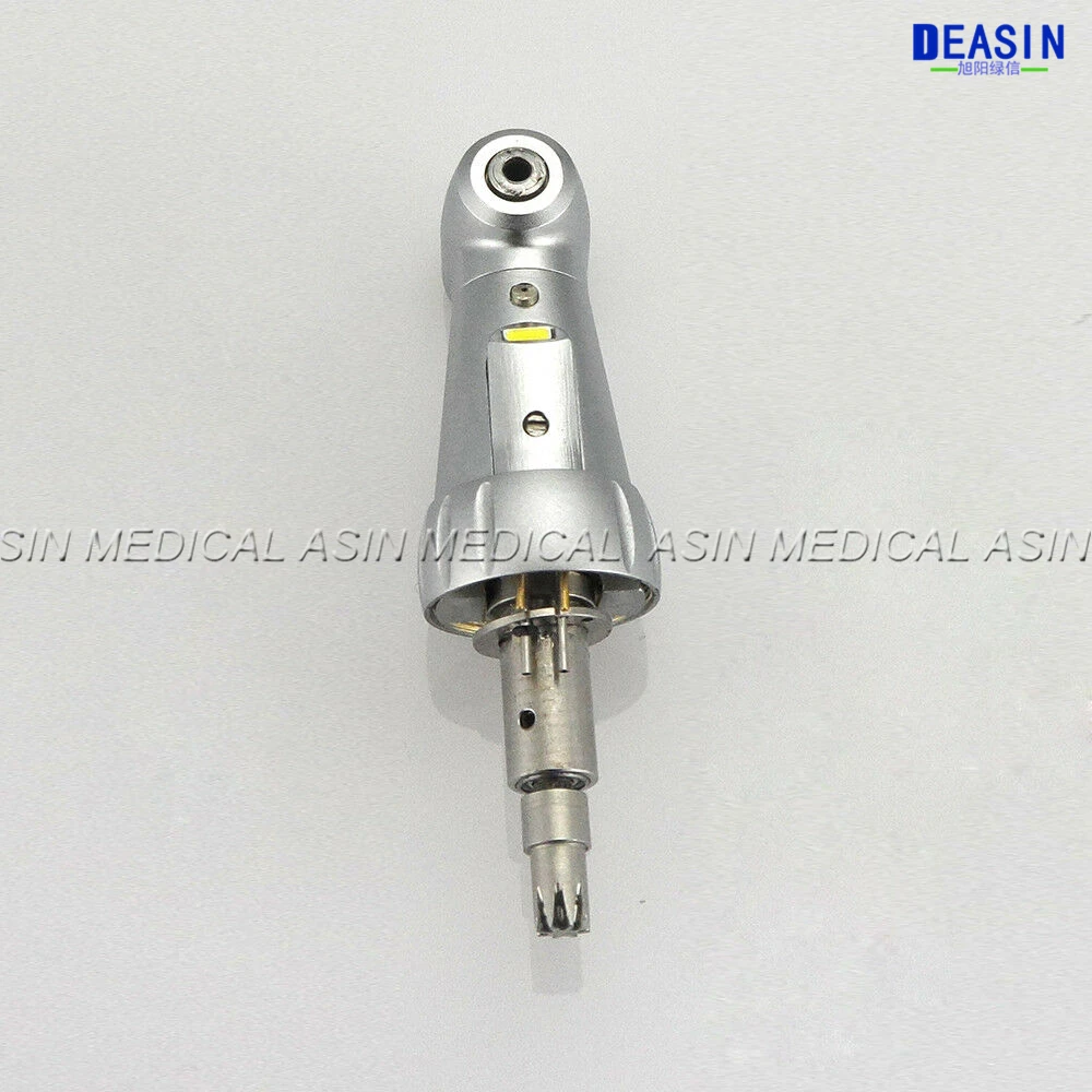  Deasin 1:5 Dental Increasing Speed LED Fiber Handpiece Contra Angle with self-illuminated generator - 4000362219949
