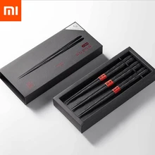 Xiaomi Mijia Yiwuyishen палочки для еды 6 пар в упаковке Pps стекловолокно высокая термостойкость китайские палочки для еды детские палочки для еды