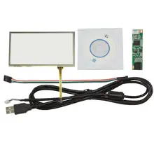 6 дюймов 4 провода резистивная сенсорная панель 145 мм x 87 мм почерк экран USB Комплект приглашений