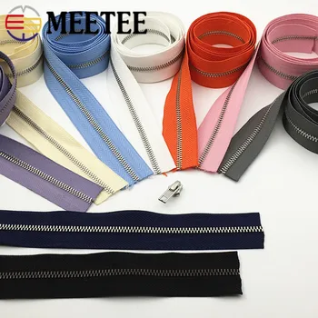 

1Meter Eco-friendly 3# Metal Zippers Without Slider for Clothing Walletg Purse Zip Repair Kits Backpack DIY Sewing Accessories